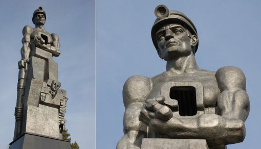 монумент «Память шахтерам Кузбасса»