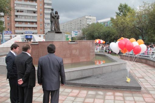 Открытие Площади  влюбленных в Красноярске Источник:http://www.gornovosti.ru/blog/post/999