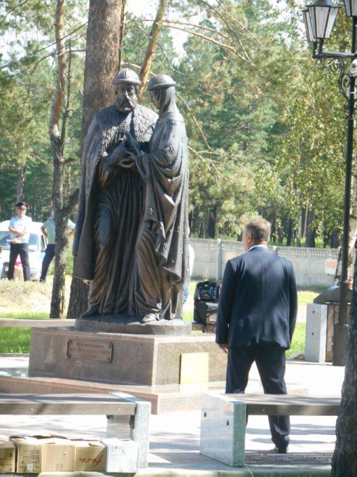 Памятник святым в Ангарске