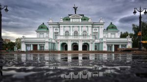 Омск, театр драмы, Фото