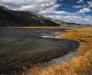 Озеро Каро Кель, долина Аккола, Алтай, Фото