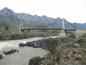 Ороктойский мост, Горный Алтай, фото