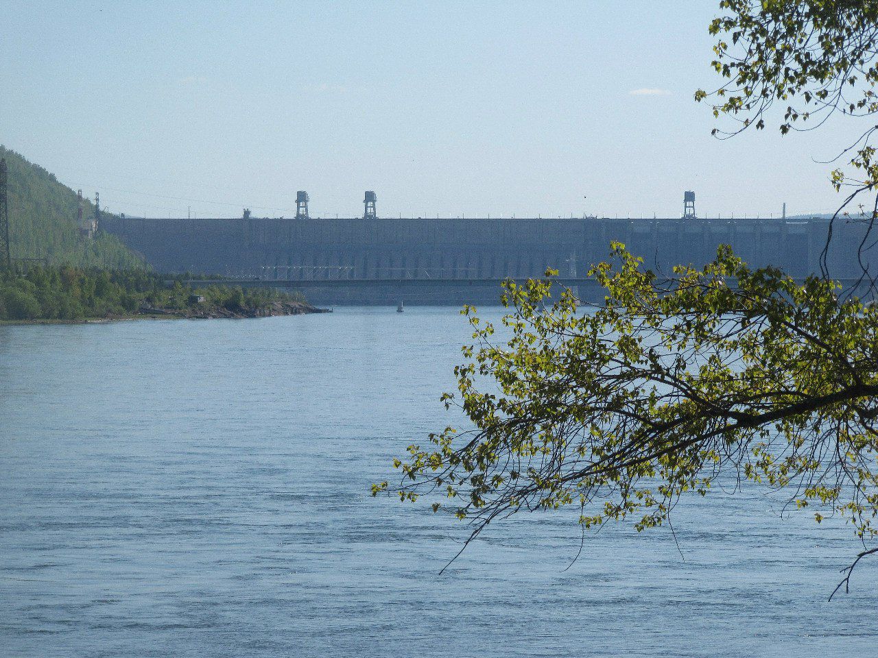 Красноярская ГЭС, Фото