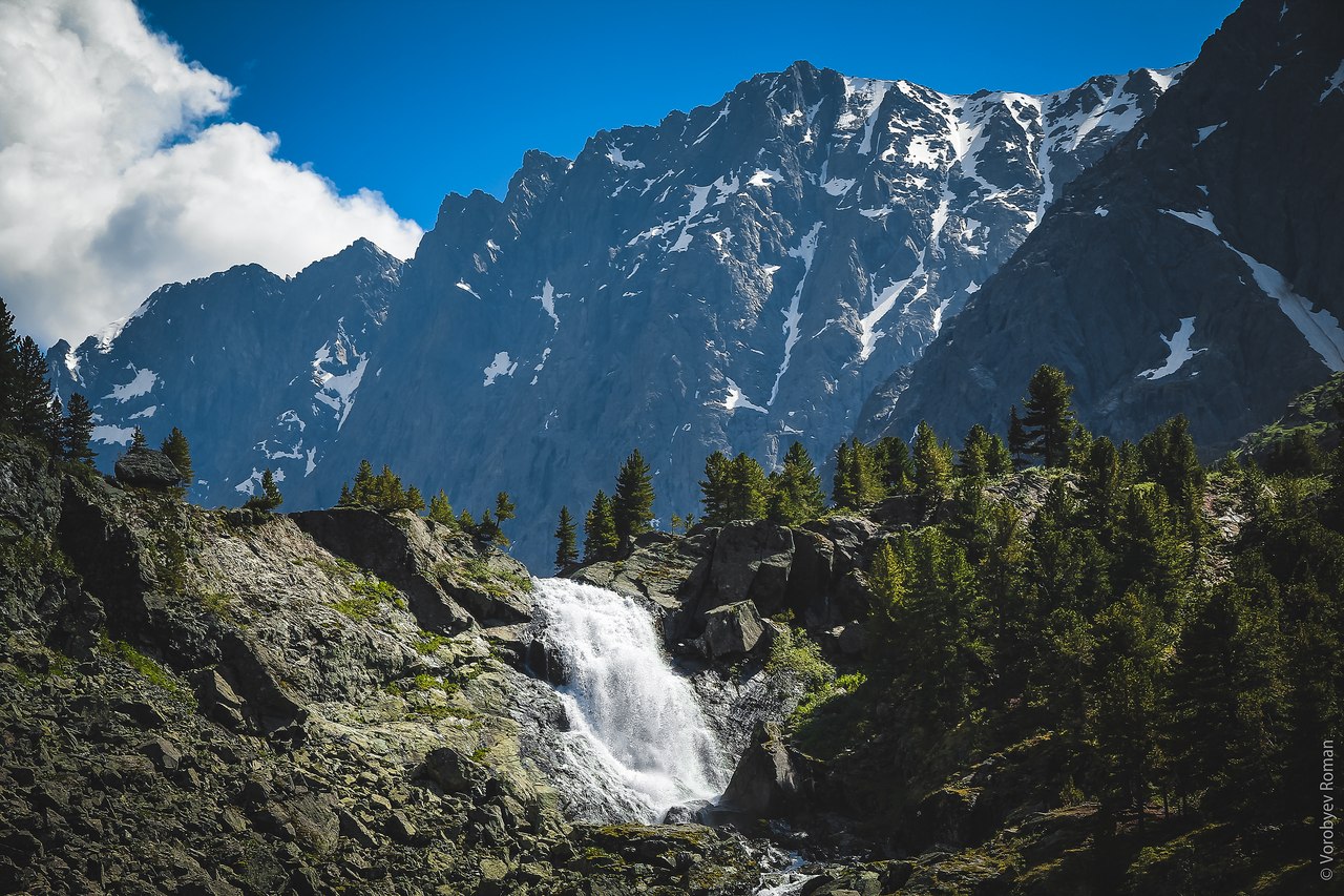 Водопад Куйгук, Алтай, Фото