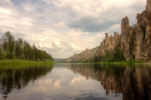 Республика Саха, Якутия, река Синяя, Фото