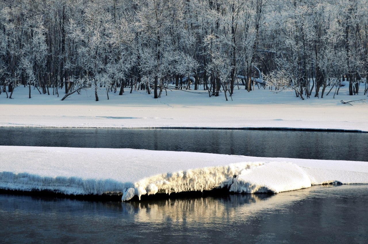 Река Томь, Новокузнецк, Фото